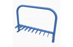 China Sheffield Single Sided Scooter Parking Rack Hardware Fabrication E Scooter Rack supplier