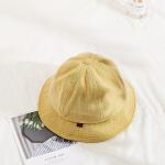 Female Furry Angora Rabbit Fur Bucket Hats Leopard Pattern