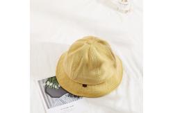 China Female Furry Angora Rabbit Fur Bucket Hats Leopard Pattern supplier