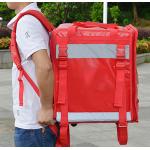 Custom 65L Lunch Cooler Bag Waterproof Tarpauline PVC Food Large Delivery Backpack for sale