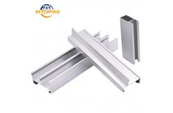 China High Rise Aluminum Curtain Wall Profile Wind Resistant Skyscraper Curtain Wall Profiles supplier