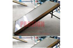China Flat Plate Solar Collector 2m² Black Chrome Flat Panel Thermal Water Heater supplier