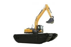 China Customized Amphibious Excavator Pontoons Floating For 7-50 Ton Swamp Buggy supplier