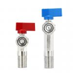 Multi Size 2 Way Angle Valve Copper Medium Pressure Chrome Plated for sale