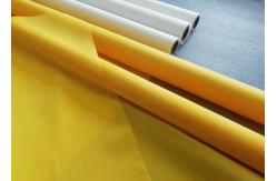 China White / Yellow 110 Monofilament Polyester Mesh Plain Weave 30-70m / Roll supplier