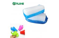 China DBPH Cured HTV Silicone Rubber 10-80 Shore A Hardness Folding Cup supplier