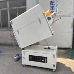 PID Temperature Control Heat Treatment Rotary Furnace For Battery Anode And Cathode Electrode Materials for sale