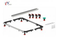 China 4x80cm Rails 65mm height Steel Acrylic Shower Tray Support Frame supplier