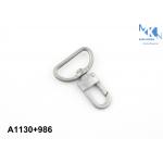 46*27mm Dog Chain Swivel Hooks / Metal Accessories For Handbags for sale