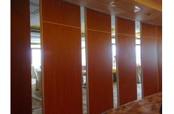 China Sliding Hanging System Track Office Movable Partition Walls , Soundproof Room Dividers supplier