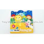 OEM Funny Baby Sound Books With 6 PET Button Small Sound Module for sale