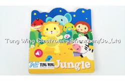 China OEM Funny Baby Sound Books With 6 PET Button Small Sound Module supplier
