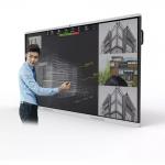 65 3840*2160 Touch Interactive Board Anti Glare Black Silver Color for sale
