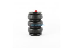China Triple Convoluted Rubber Shocks 3B2300 Pneumatic Components With 2 Pieces Of Girdle Hoop supplier