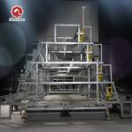 A Type Galvanized Broiler Baby Chick Cage for sale