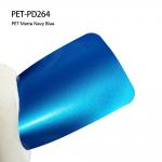 PET-PD264 PET Matte Navy Blue Pvc Self Adhesive Vinyl Film for Car Decoration for sale