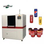 2400DPI MAX Cylinder Inkjet Printer For Conical Object UV Varnish Printing Machine for sale