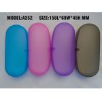 clear light weight plastic spectacles  case with magnet closer  from manufacture for sale
