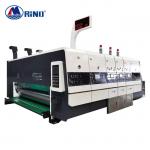 Precision 1.5mm 3 Color Carton Box Die Cutting Machine Lead Edge Feeding for sale