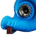 Brush Excitation Mode Water Turbine Generator With Horizontal Installation Method for sale