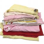 Factory Price Light Color Mixed Printed T Shirt Rags Cotton High Quality Shop Wiping Rags used cotton wiper rags for sale