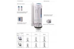 China G3/8 Piston adjustable toilet fill valve For Toilet Cistern Mechanism supplier