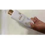 China Argan olie unique gold and black shampoo bamboo glass baby hair frasco para shampoo y acondicionador with dispenser pump factory