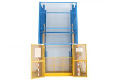 China 5T Electric Small Goods Elevator Guide Rail Warehouse Freight Elevator supplier
