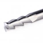 Aluminum Machining Flat End Mill / 2 Flutes Solid Carbide Milling Cutters D1-D12 for sale