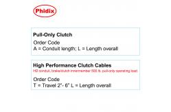 China Pull - Only Clutch Control Cable , Industrial  Mechanical Custom Control Cable supplier