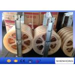 Large Diameter Bundled Conductor Cable Pulling Pulley Nylon Wheel For Lifting for sale