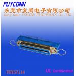 50 Pin Centronic PCB Right Angel Female connector with Bail Clip and Board Lock for sale