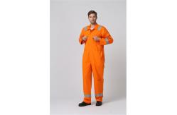 China Brass Zips Fr Flame Resistant Apparel , EN11611 Heat Resistant Overalls supplier