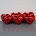 Double Layer Reflective PVC Giant Inflatable Heart For Decoration for sale