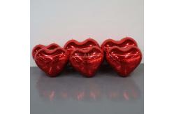 China Double Layer Reflective PVC Giant Inflatable Heart For Decoration supplier
