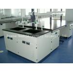 Laboratory Steel Lab Furniture 3*1.5*0.85m Table Size With Adjustable Feet for sale