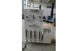 China 75mm LCD Suitcase Tester , 1/4HP Electric Zipper Pull Reciprocating Fatigue Test Machine supplier