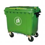 660 Liter Plastic Waste Container Trash Bin Waste Bin Garbage Can for sale