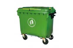 China 660 Liter Plastic Waste Container Trash Bin Waste Bin Garbage Can supplier