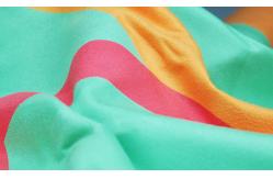 China Patterned  Non Stick Sublimated Beach Towels Colourful Reversible Heavy Duty supplier
