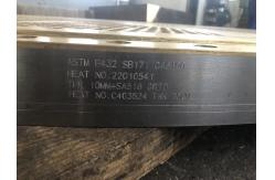 China ASTMC46400 Brass Tube Sheet 12mm Exploding Tube Sheets Bonded Plate Heat Exchanger supplier