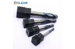 China Nano Coating Ball Nose End Mill cutter Roughing For General Milling supplier
