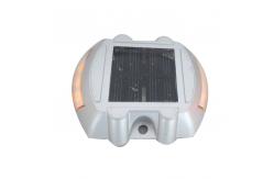 China High Visibility G105 Solar LED Aluminium Round Road Stud for Pedestrian Crossing supplier