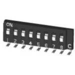 Right Angle SMD Single / Dual Inline Package DIP Switch With Holder for sale