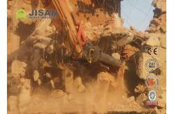 China Double Cylinder Hydraulic Rotating Excavator Concrete Shear supplier