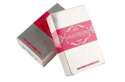 China 500pcs Offset Printing Cardboard Perfume Box , Debossing Cosmetics Packaging Box supplier