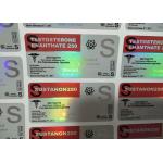 Waterproof Pharmaceuticals Bottle Packaging Hologram Foil Vial Box with Sticker