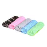 Fitness Physica Custom Gym Towel Rapid Cooling Soft Suede Fabric Lightweight for sale
