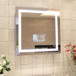 Bluetooth Speaker Lighted Mirror Waterproof TV Mirror With Built In TV for sale