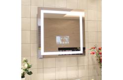 China Bluetooth Speaker Lighted Mirror Waterproof TV Mirror With Built In TV supplier